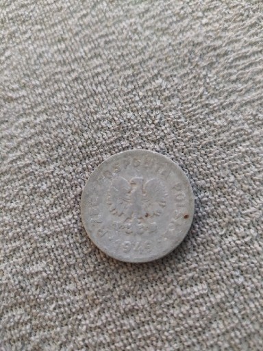 Zdjęcie oferty: Moneta 1 zł z 1949