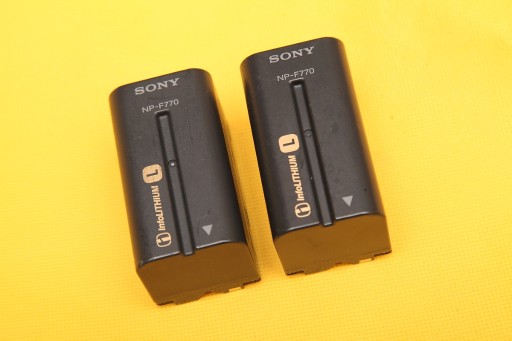 Zdjęcie oferty: 2 baterie SONY NP-F770 KAMER SONY TYP NP-F