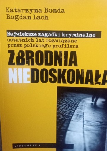 Zdjęcie oferty: Zbrodnia niedoskonała Katarzyna Bonda