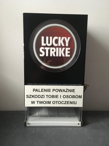 Zdjęcie oferty: Niesamowity, bardzo rzadki lightbox Lucky Strike