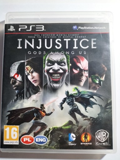 Zdjęcie oferty: Gra INJUSTICE na PS3 jak nowa