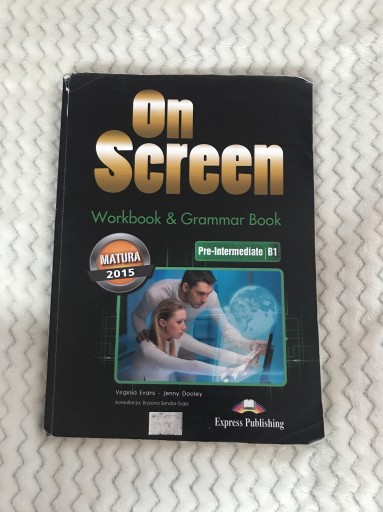Zdjęcie oferty: On Screen Workbook & Grammar Book B1