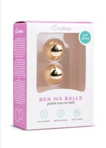 Zdjęcie oferty: Kulki-Gold ben wa balls - 22mm