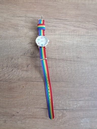 Zdjęcie oferty: Zegarek damski tęcza rainbow