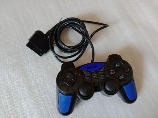 Zdjęcie oferty: Gamepad Kontroler psx PS1 PS2 Hama Grip czarny