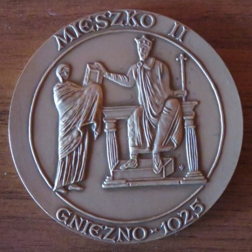 Zdjęcie oferty: Mieszko II Gniezno1025 Medal koronacyjny