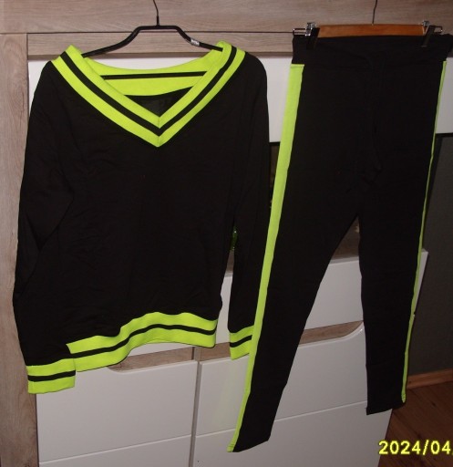 Zdjęcie oferty: Turecki bawełna dresik Neon Limonka _NOWY r. S/M