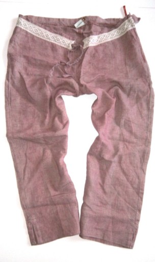 Zdjęcie oferty: Spodnie ciazowe liliowe 36 torelle