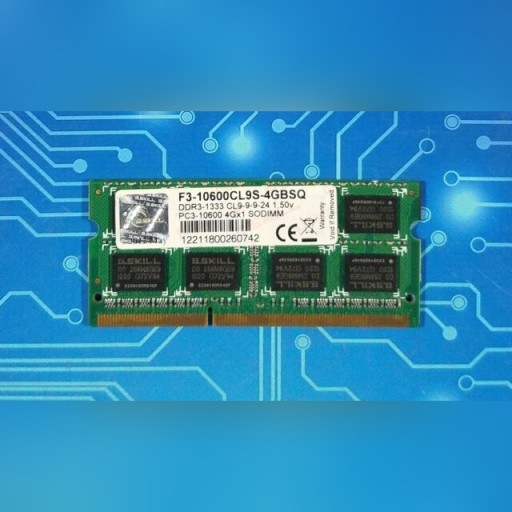 Zdjęcie oferty: G.Skill F3-10666CL9S 1333MHz CL9 1.50V 4GB (1x4GB)