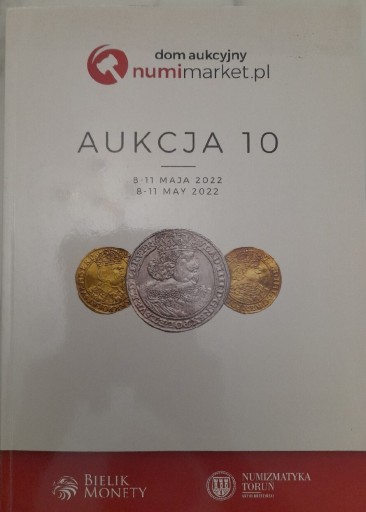 Zdjęcie oferty: Katalog Aukcja 10 dom aukcyjny numimarket.pl