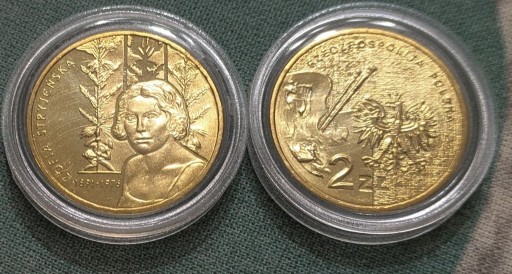 Zdjęcie oferty: 2 zł 2011 Zofia Stryjeńska w kapslu