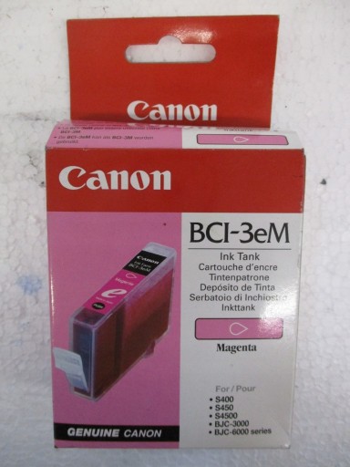 Zdjęcie oferty: Tusz Canon czerwony (magenta) BCI-3EM