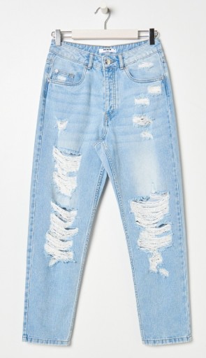 Zdjęcie oferty: Spodnie jeansowe o swobodnym kroju mom SINSAY 40 