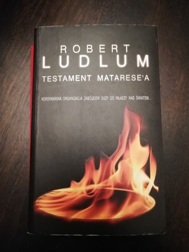 Zdjęcie oferty: Testament Matarese'a Robert Ludlum