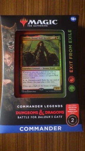 Zdjęcie oferty: Magic the Gathering: Battle for Baldur's Gate - Exit From Exile ENG  