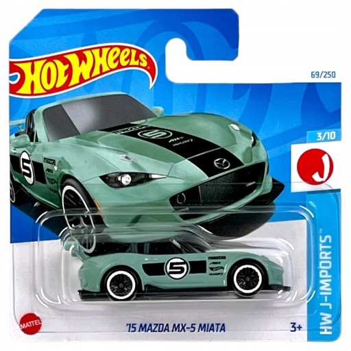 Zdjęcie oferty: Hot Wheels '15 Mazda MX5 Miata J-Imports Nowa