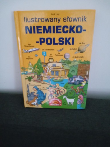 Zdjęcie oferty: ILUSTROWANY słownik niemiecko-polski Jacek Lang