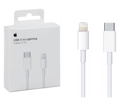 Zdjęcie oferty: Kabel Apple USB-C Lightning 1m iPhone oryginał 