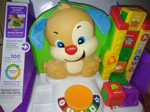 Zdjęcie oferty: FISHER PRICE  szczeniaczek Sensoryczne klocki