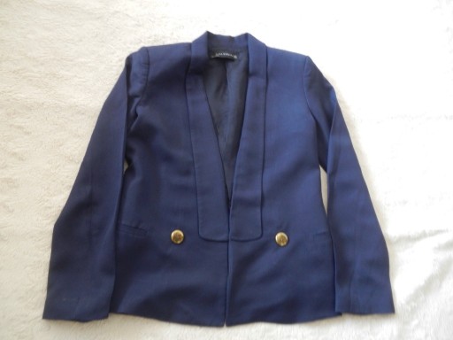 Zdjęcie oferty: Granatowa marynarka żakiet ZARA r. XS/34