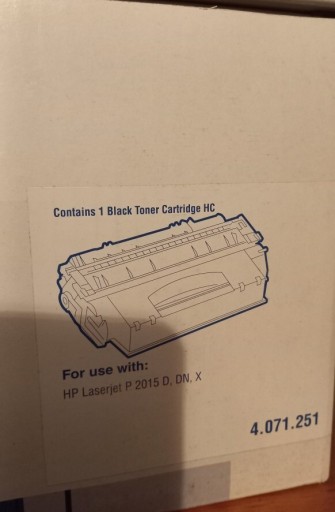 Zdjęcie oferty: Toner cartridge hp laserjet P 2015 D, DN, X