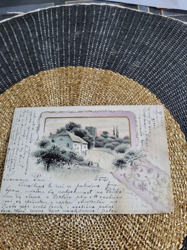 Zdjęcie oferty: Karta pocztowa 1901r z obiegu 3