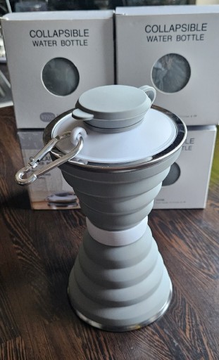 Zdjęcie oferty: Składana butelka, kubek turystyczny 500 ml