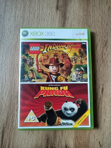 Zdjęcie oferty: LEGO Indiana Jones The Original Adventures/Kung Fu Panda Xbox 360