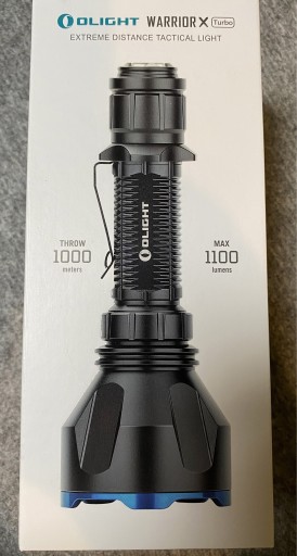 Zdjęcie oferty: Latarka OLIGHT WARRIOR X TURBO gwa 4 lata i 5 m-cy