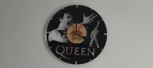 Zdjęcie oferty: Zegar Płyta QUEEN handmade 