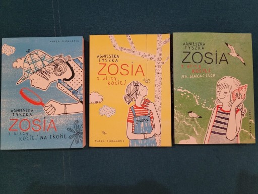 Zdjęcie oferty: Zosia z ulicy kociej. Tom 1-3. Agnieszka Tyszka