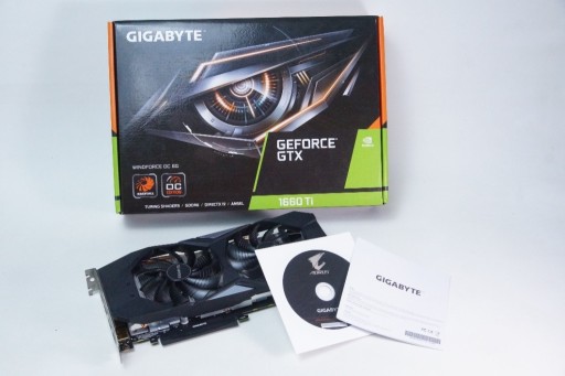 Zdjęcie oferty: Gigabyte GeForce GTX 1660 Ti 6 GB - stan ideał