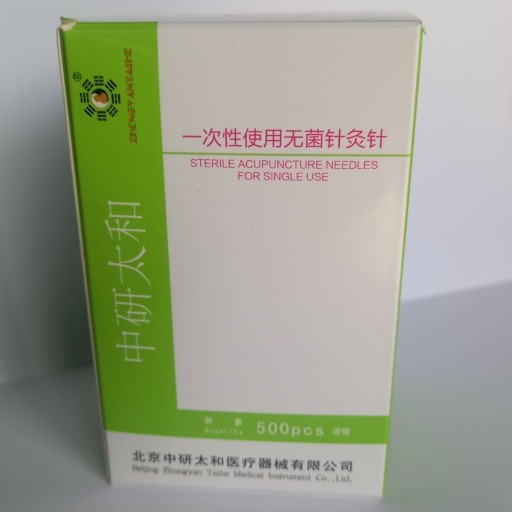 Zdjęcie oferty: Igły do akupunktury Zhongyan Taihe 0,30×25mm 500sz