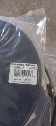 Zdjęcie oferty: Filament MakerBot Cool Gray MP05784