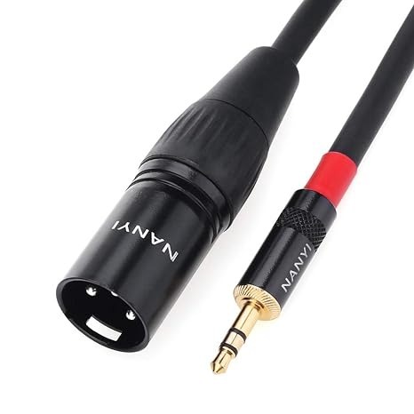 Zdjęcie oferty: Kabel mikrofonowy audio - TRS na XLR męski 5m