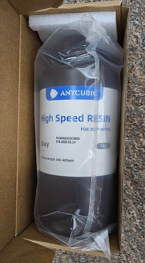 Zdjęcie oferty: Anycubic High Speed Resin 1kg Grey