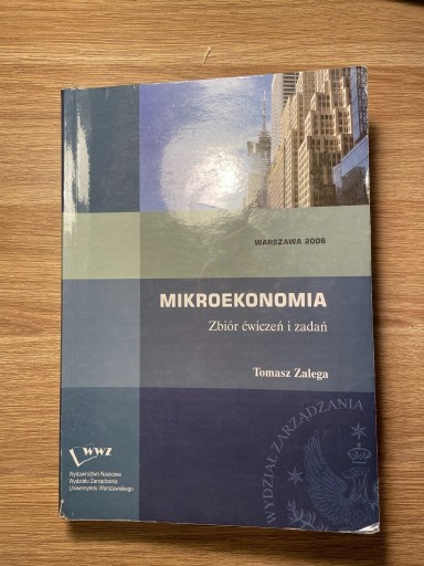 Zdjęcie oferty: Ćwiczenia Mikroekonomia Tomasz Zalega
