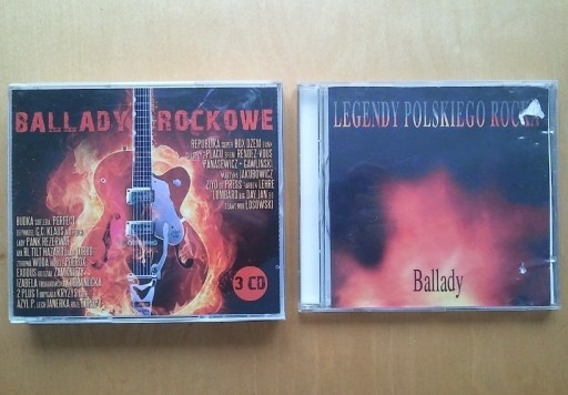 Zdjęcie oferty: Ballady Rockowe 3xCD + gratis 1xCD legendy