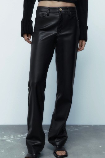 Zdjęcie oferty: Spodnie Zara ze sztucznej skóry 40