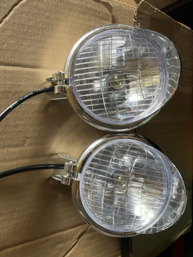 Zdjęcie oferty: Lampy chromowane chopper