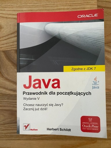 Zdjęcie oferty: Java przewodnik dla poczatkujących