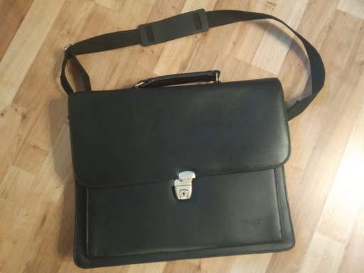 Zdjęcie oferty: Teczka czarna aktoka organizer Member's LONDON