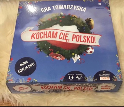 Zdjęcie oferty: Gra planszowa Kocham Cię Polsko