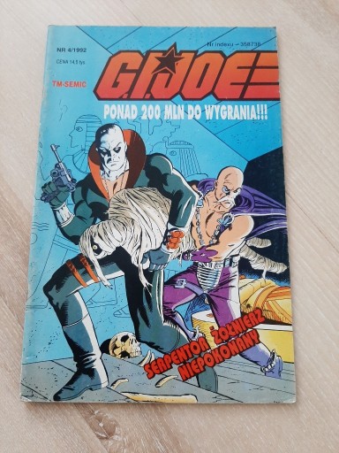 Zdjęcie oferty: G.I.JOE 4/92 TM-SEMIC nr kat. 704