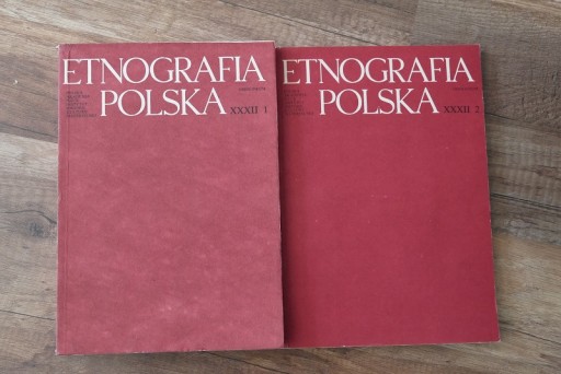 Zdjęcie oferty: Etnografia Polska '88 nr1, 2