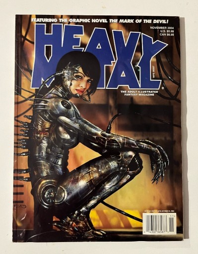 Zdjęcie oferty: Komiks Heavy Metal Magazine - November 2004