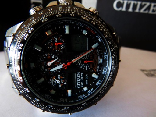 Zdjęcie oferty: Citizen Eco Drive Skyhawk Promaster Radio Contr.