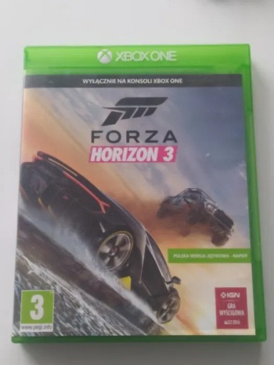 Zdjęcie oferty: Gra Forza Horizon 3 Xbox One/Series S/X płyta PL