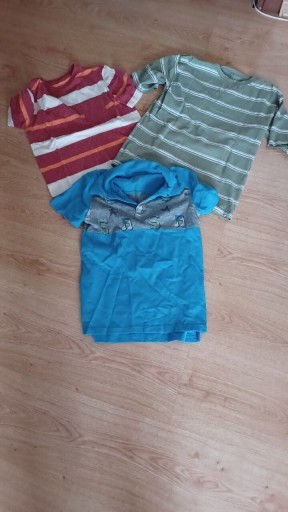 Zdjęcie oferty: Koszulki t-shirty polo 6/7 lat 122/128