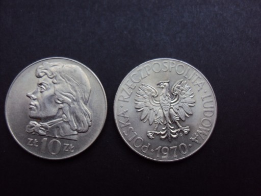 Zdjęcie oferty: Monety 10zł Tadeusz Kościuszko z 1970r.